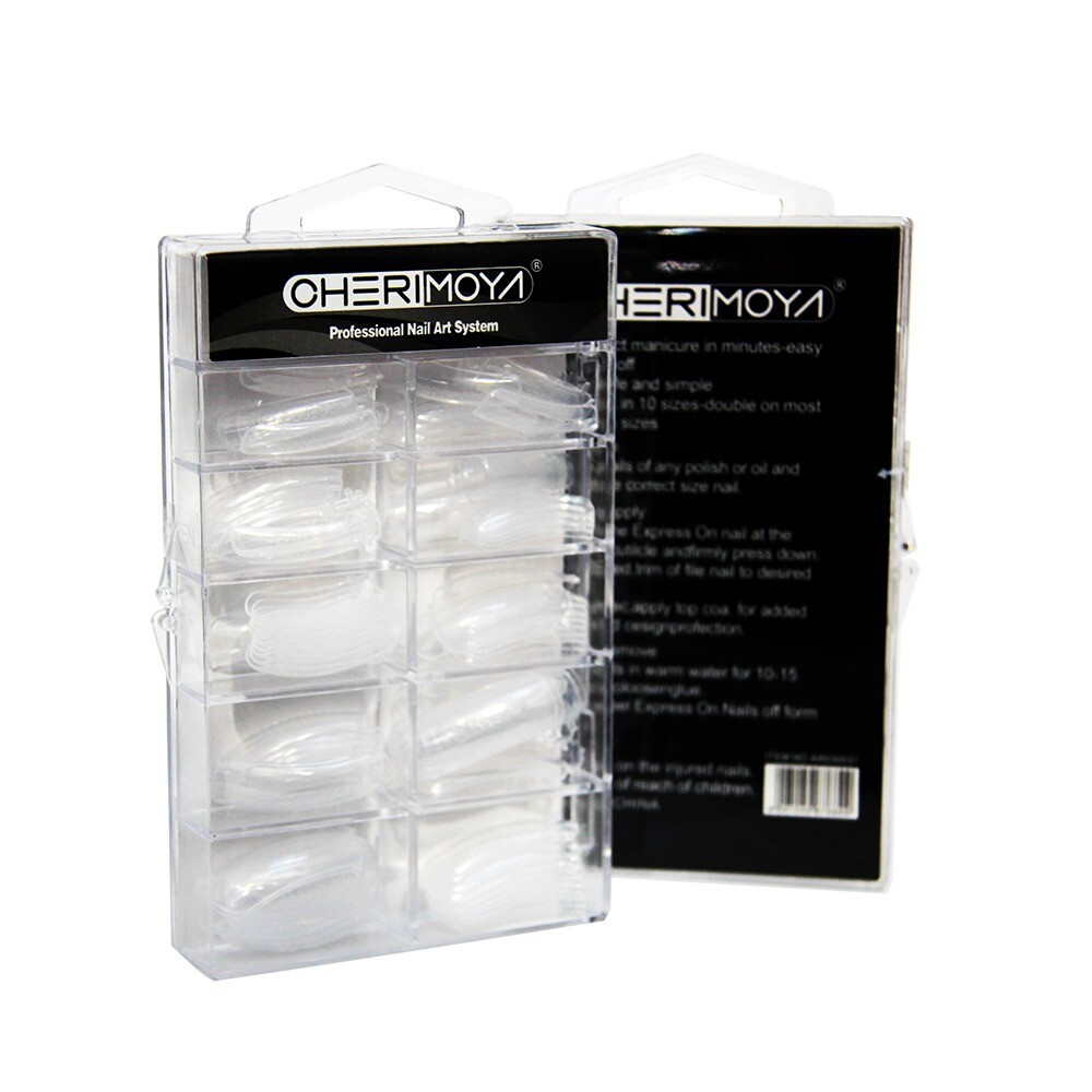 Capsula Dual System Uñas Esculpida X 100u CHERIMOYA