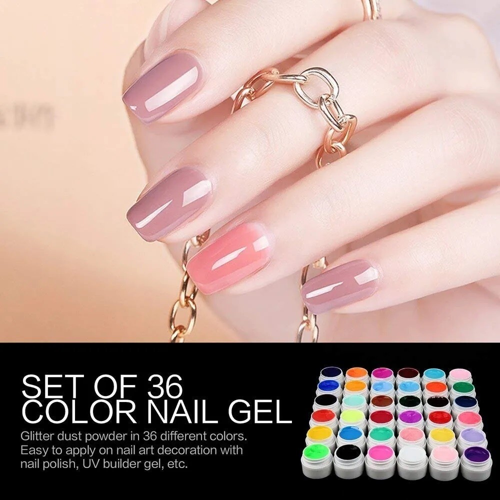 Gel Paint Uv Color 3ml X 36 Unidades