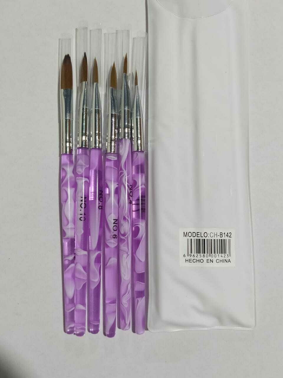 Kit de Pinceles para Acrilico x 6u