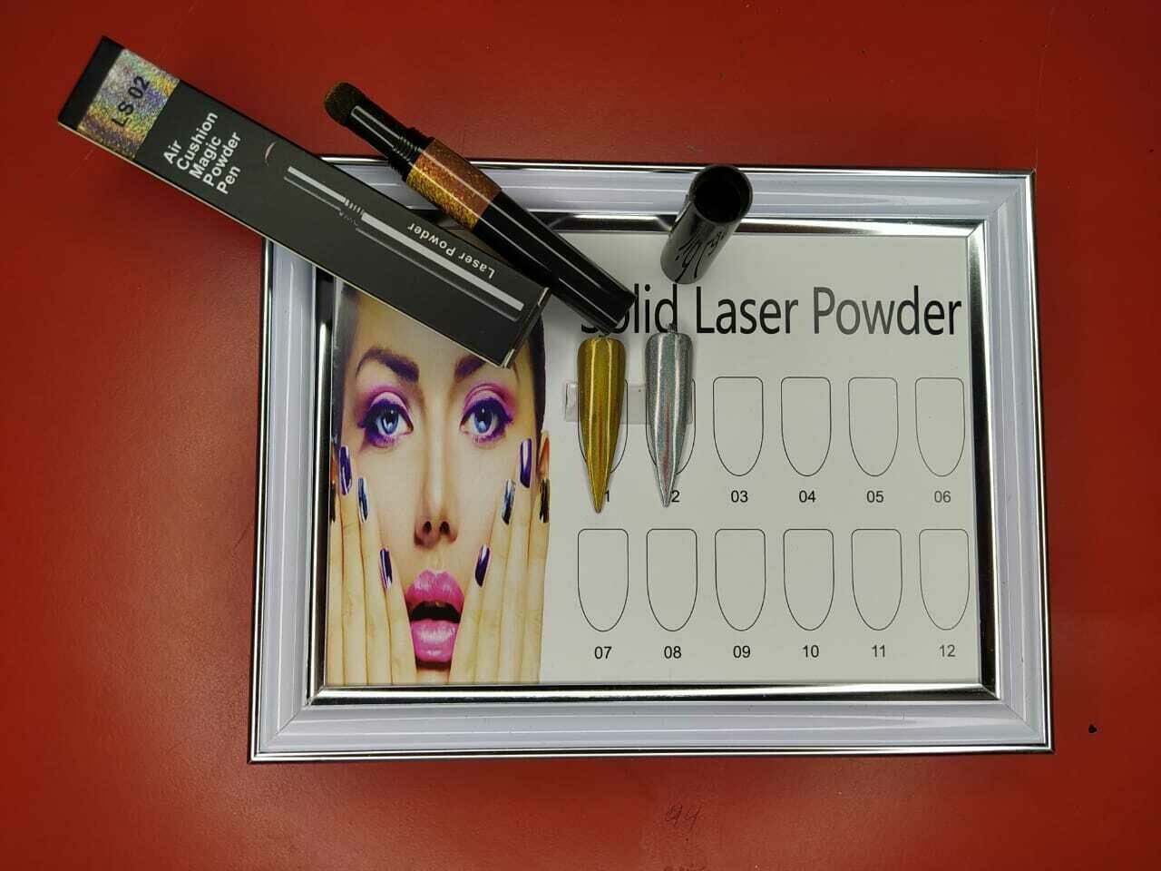 Polvo Aplicador para Uñas LS
