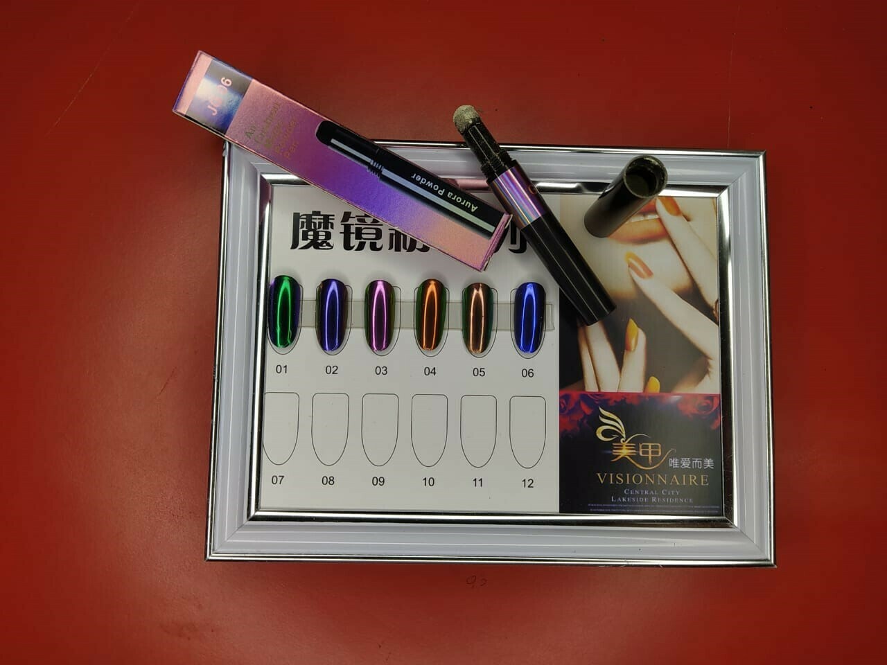 Polvo Aplicador para Uñas JG