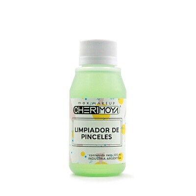 LIMPIADOR DE PINCEL 120ml CHERIMOYA