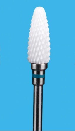 Fresa de cerámica Profesional para manicuria 3/32&quot; Torch Cylinder Mod.(D)