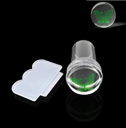 SELLO ESTAMPADOR DE SILICONA PARA UÑ​AS, SELLO STAMPING DE UÑ​AS TRANPARENTE