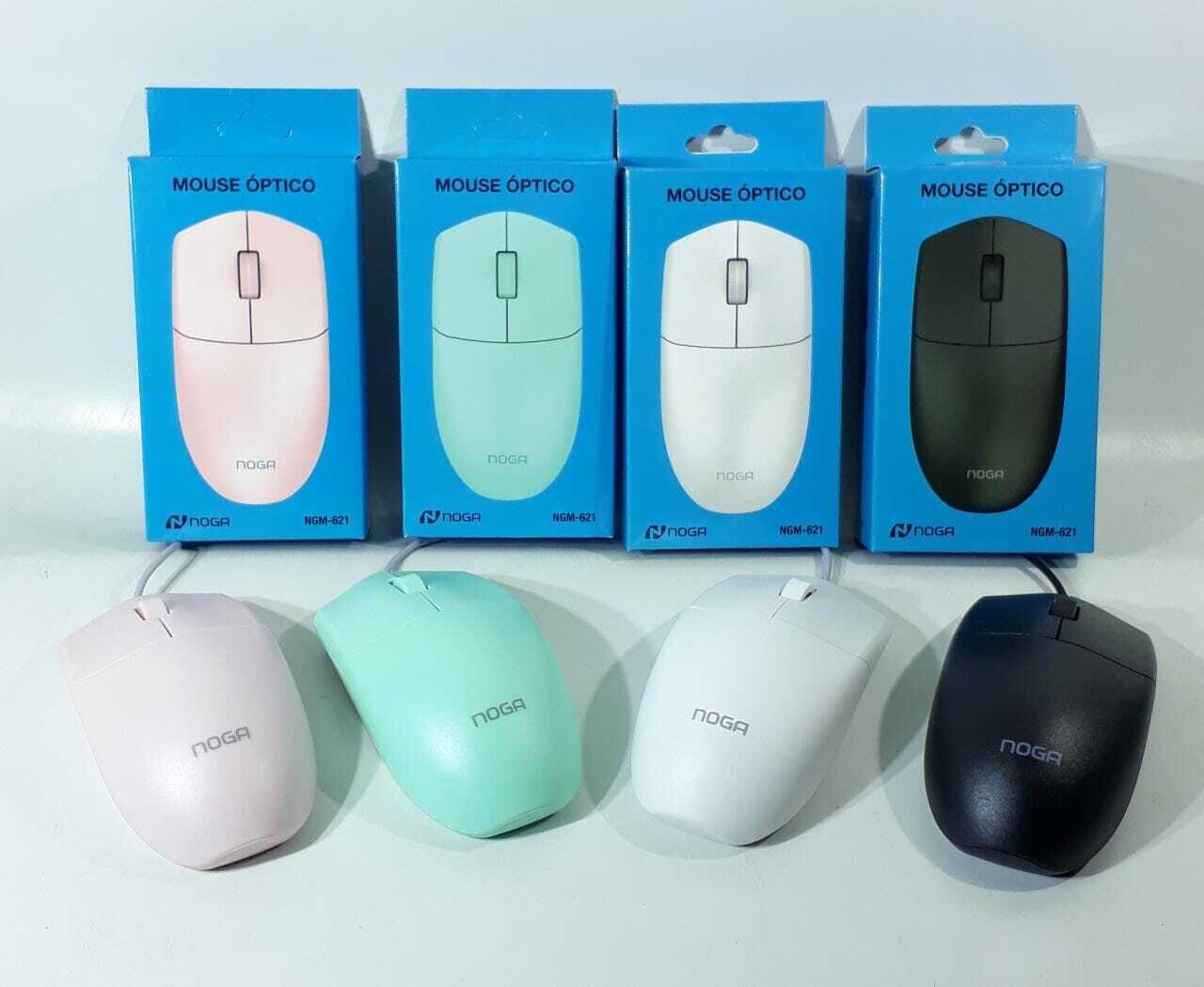 MOUSE C/CABLE NOGA 3 BOTONES