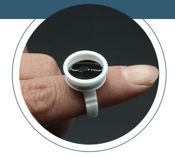 ANILLO SOPORTE PARA PEGAMENTOS/LIQUIDOS PAQ. 100U