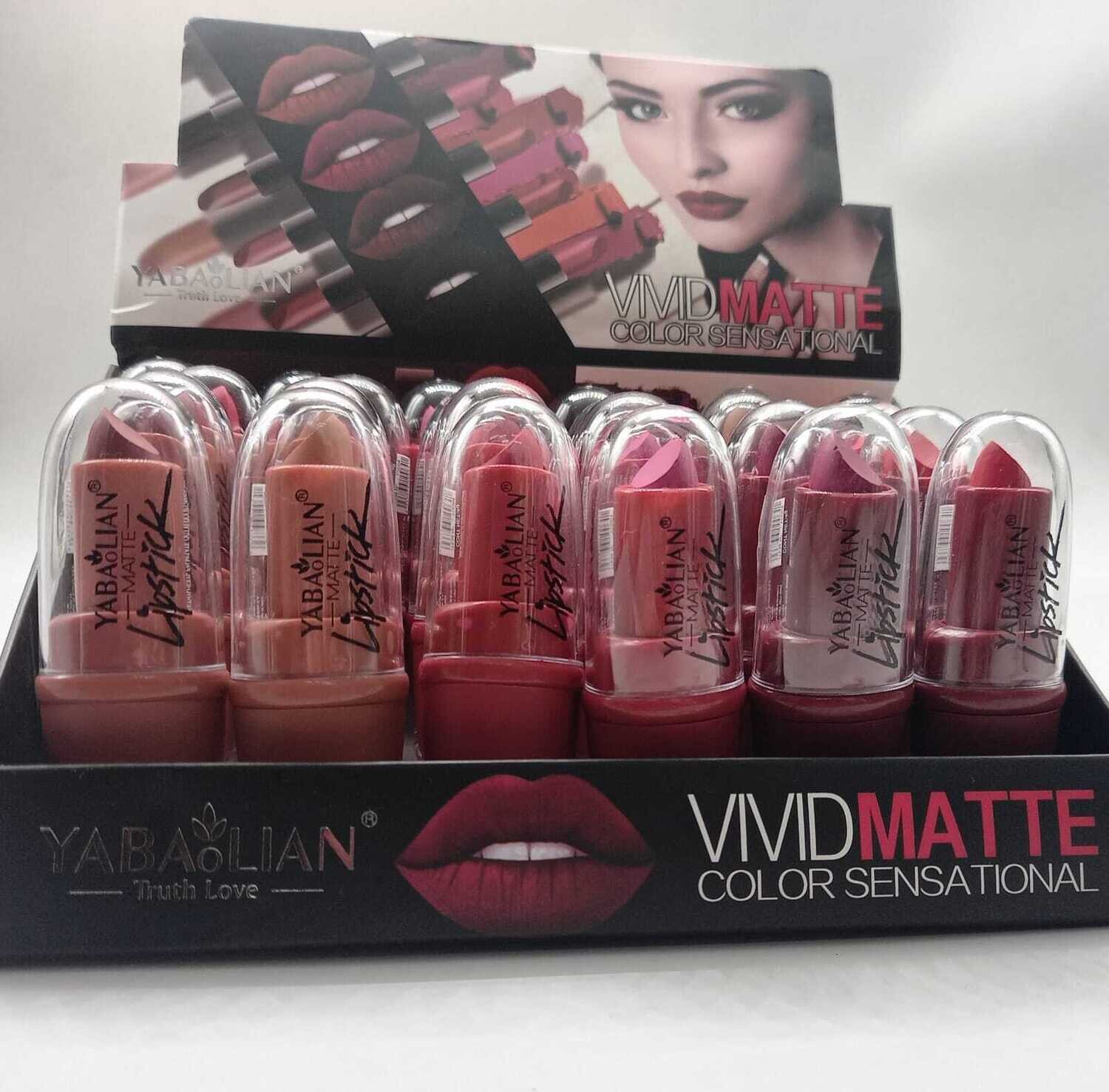 Lapiz Labial Matte 4Grs  YABAOLIAN