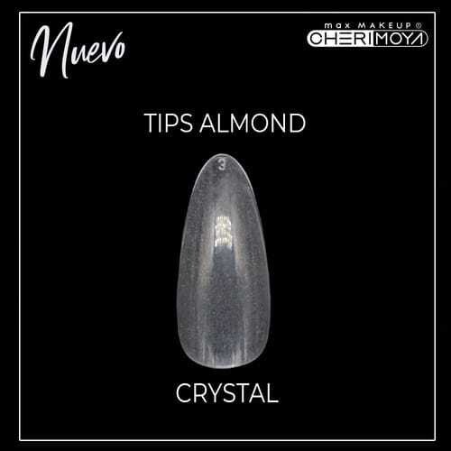 Uñas Postizas Almond Clear (Soft Gel)