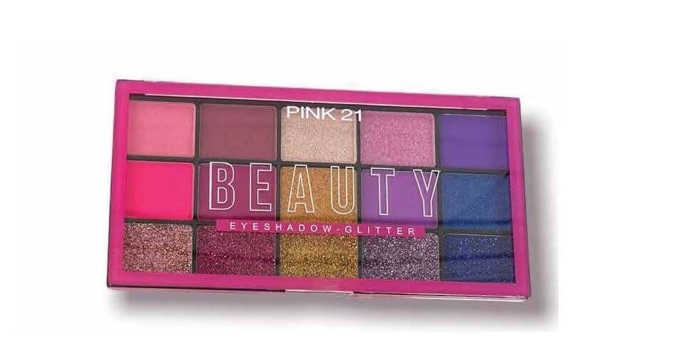 SOMBRA + GLITTER BEAUTY PINK21, Tono: Tono 1