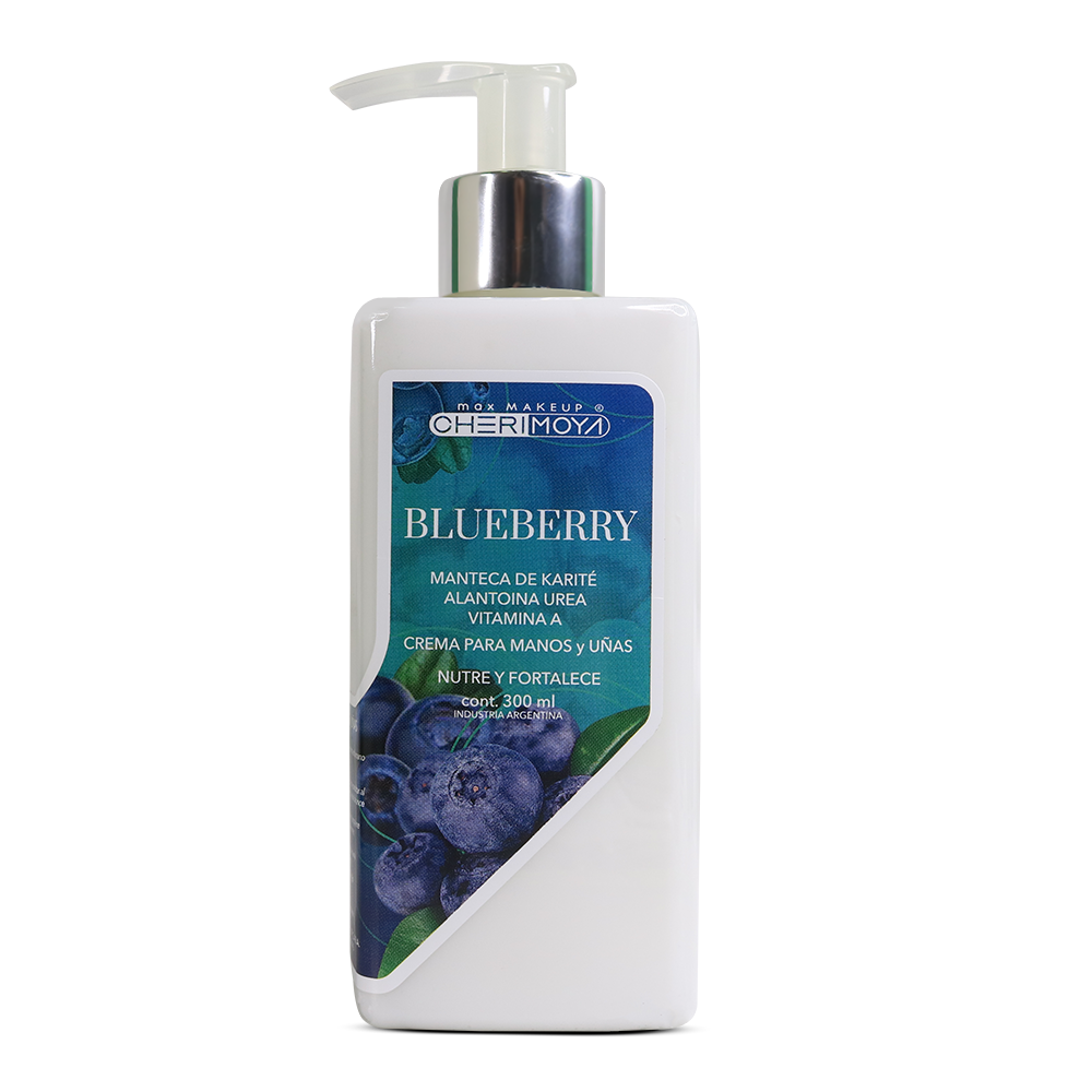 Crema para manos, pies y uñas BLUEBERRY x 300ml CHERIMOYA