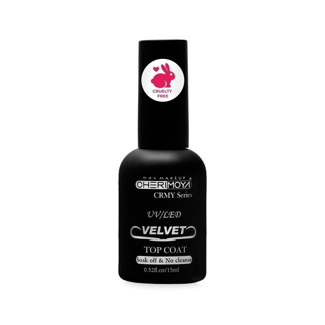 Uv/Led Top Coat Velvet CRMY 15ml CHERIMOYA