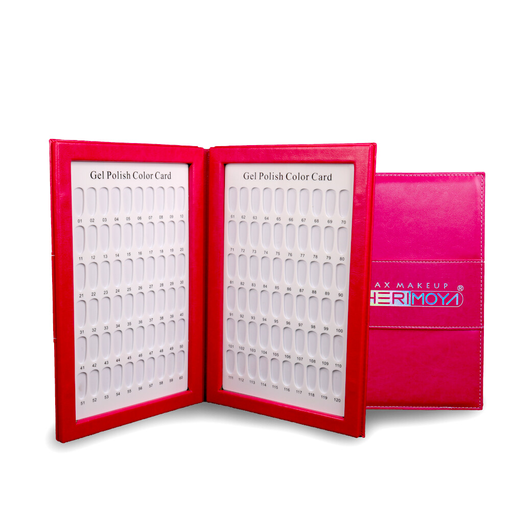 Muestrario de Uñeros para 120 colores *incluye tips