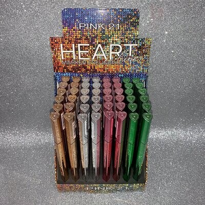 MARKER EYELINER HEART LINE - PINK21