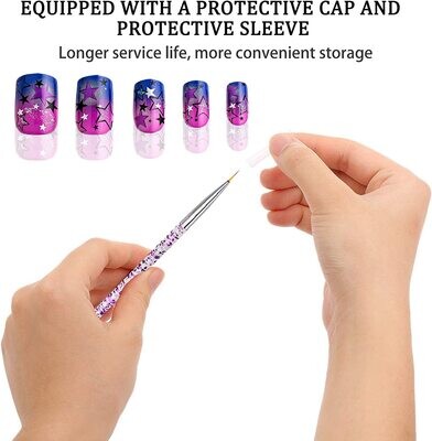 SET 3 PINCELES LINERS BEAUTY ARTIST