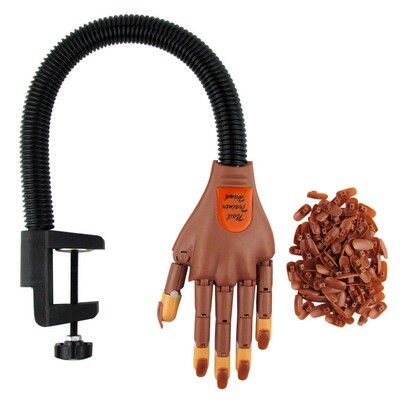 MANO DE PRACTICA ARTICULADA MANICURIA