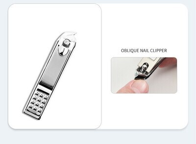 ALICATE MANICURA CORTAUÑAS CHICO OBLICUO 0.6CM * 5.8CM AR222