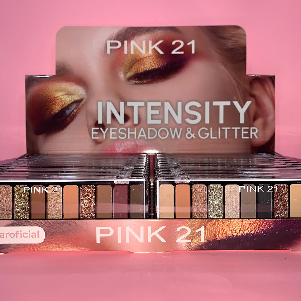 PALETA DE SOMBRAS INTENSITY EYESHADOW GLITTER PINK