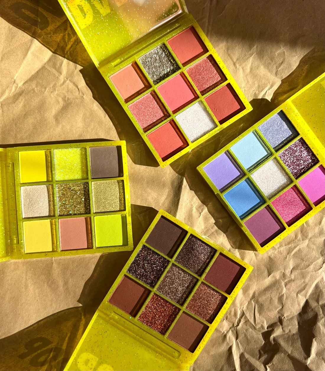 PALETA GLITTER  9 COLORES DAPOP