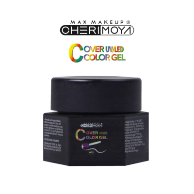 COVER COLOR GEL *GEL PAINT* #002 NEGRO CHERIMOYA