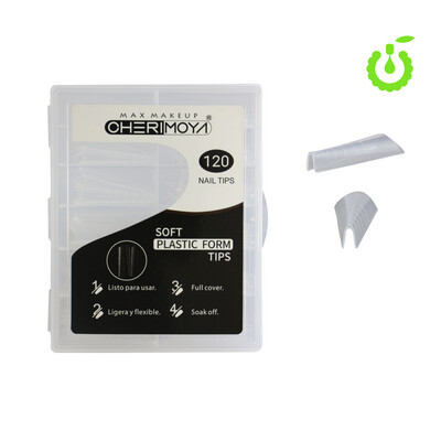BH001195 CAPSULA DUAL SYSTEM UÑAS ESCULPIDAS X120 PCS CHERIMOYA
