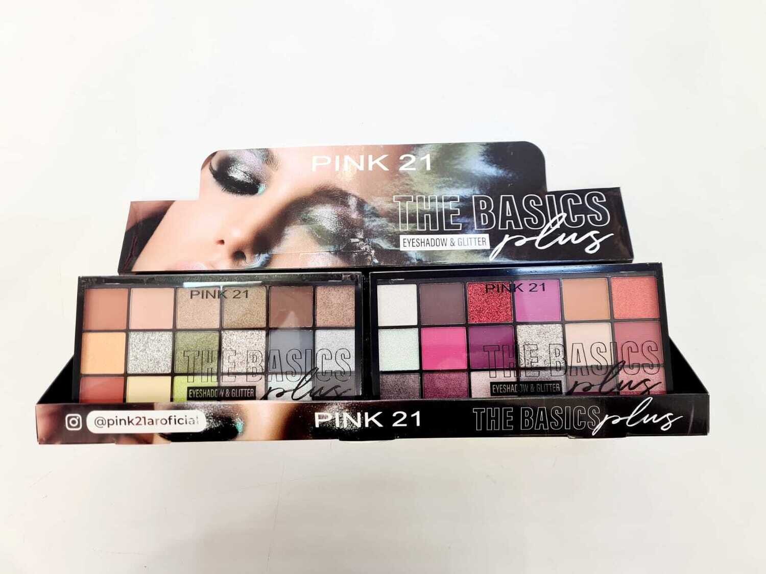 SOMBRAS &quot;THE BASICS PLUS&quot; EYESHADOW - PINK21
