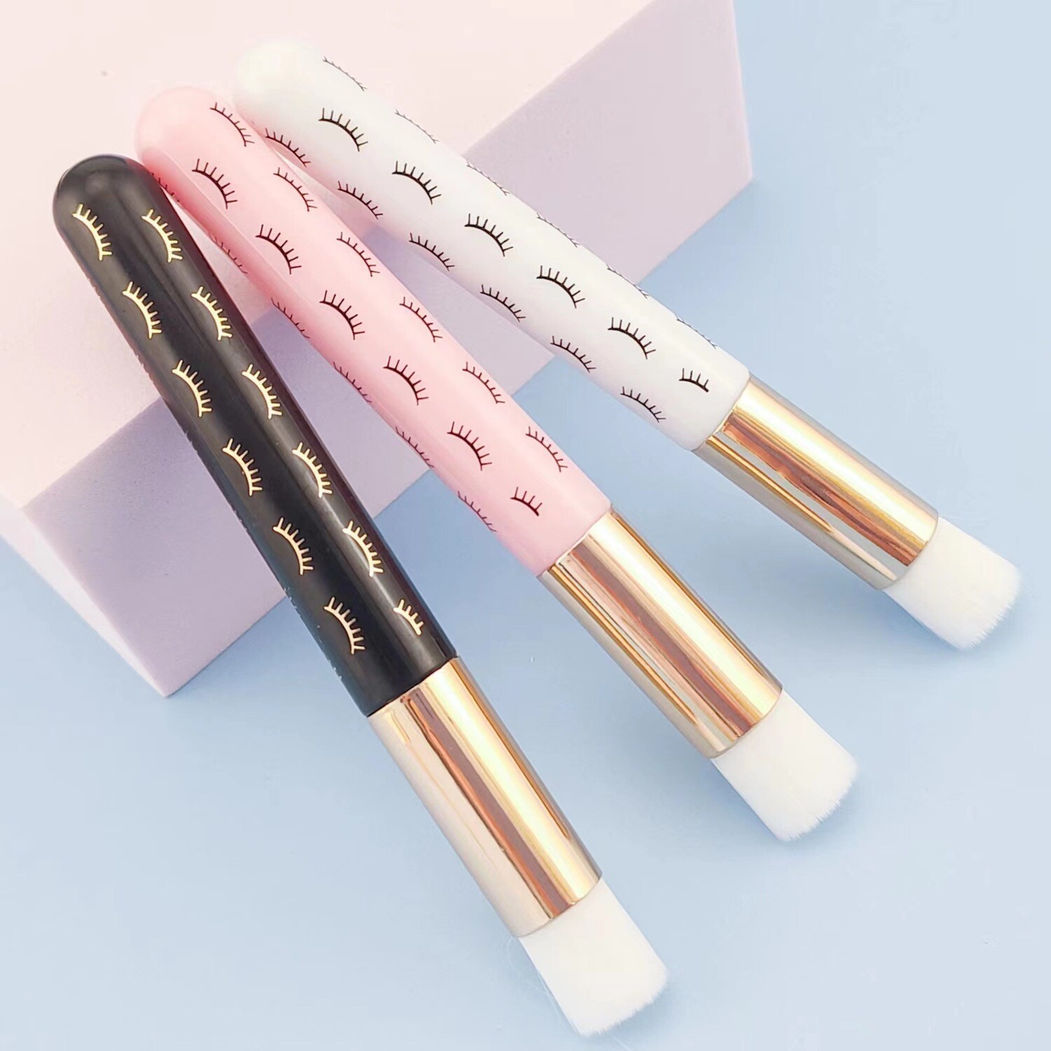 CEPILLO DE MAQUILLAJE PESTAÑAS UÑAS MULTIFUNCIONAL