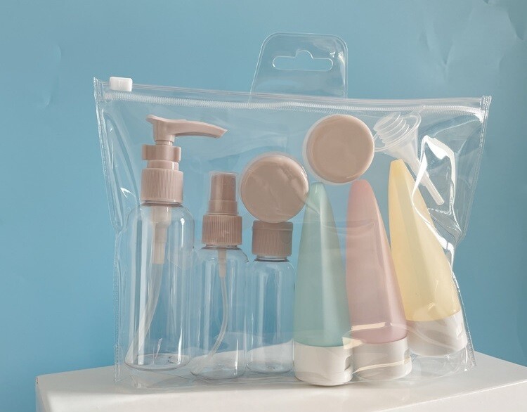 SET JUEGO DE BOTELLAS VIAJE COSMETICA SPRAY