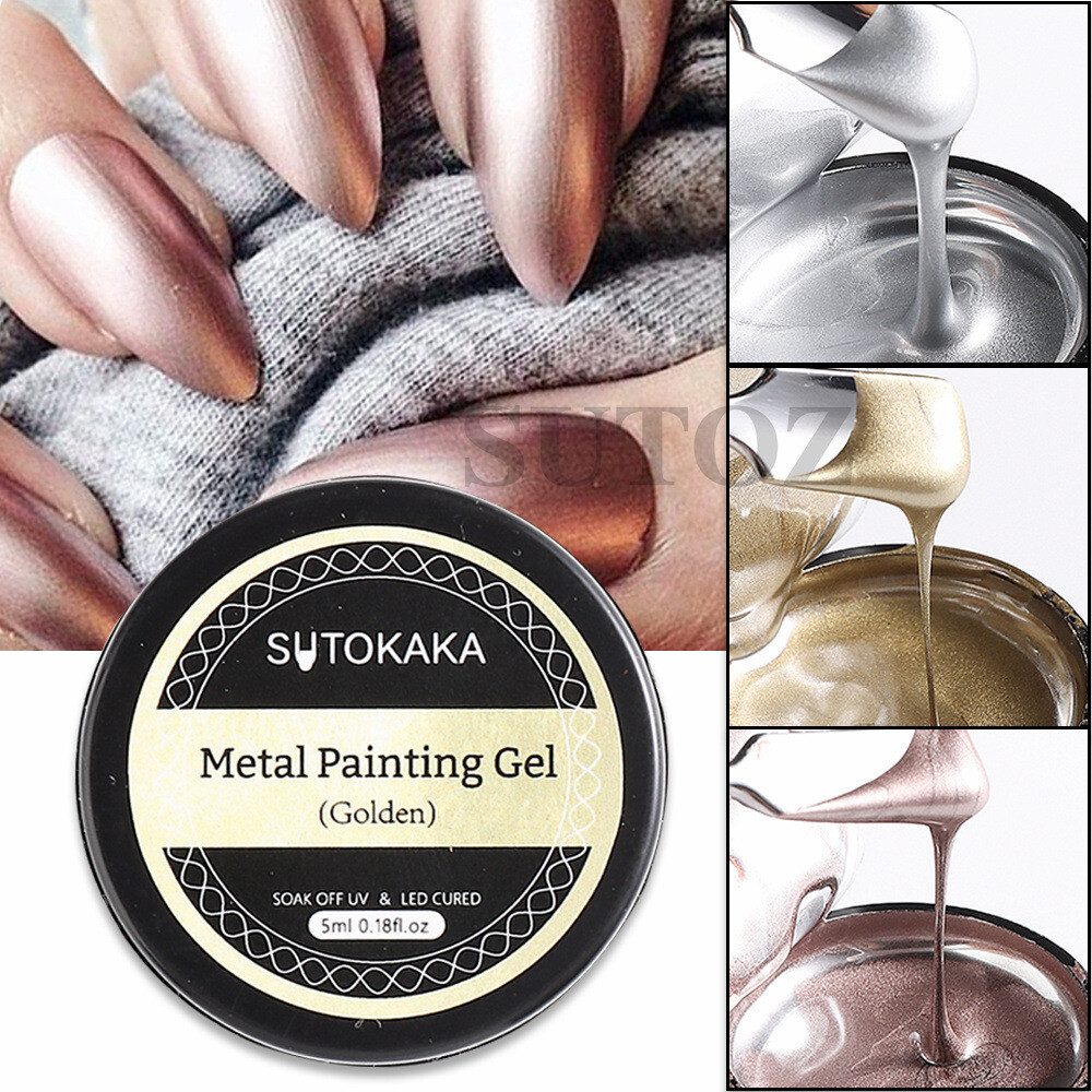 GEL METALIZADO PARA UÑAS