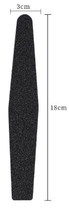 REPUESTO NEGRO LIMA DE METAL DIAMANTE 100/180GR