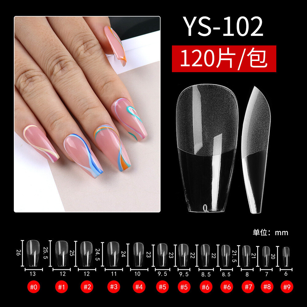 SOFT GEL DE MANICURA 120 PIEZAS BALLERINA