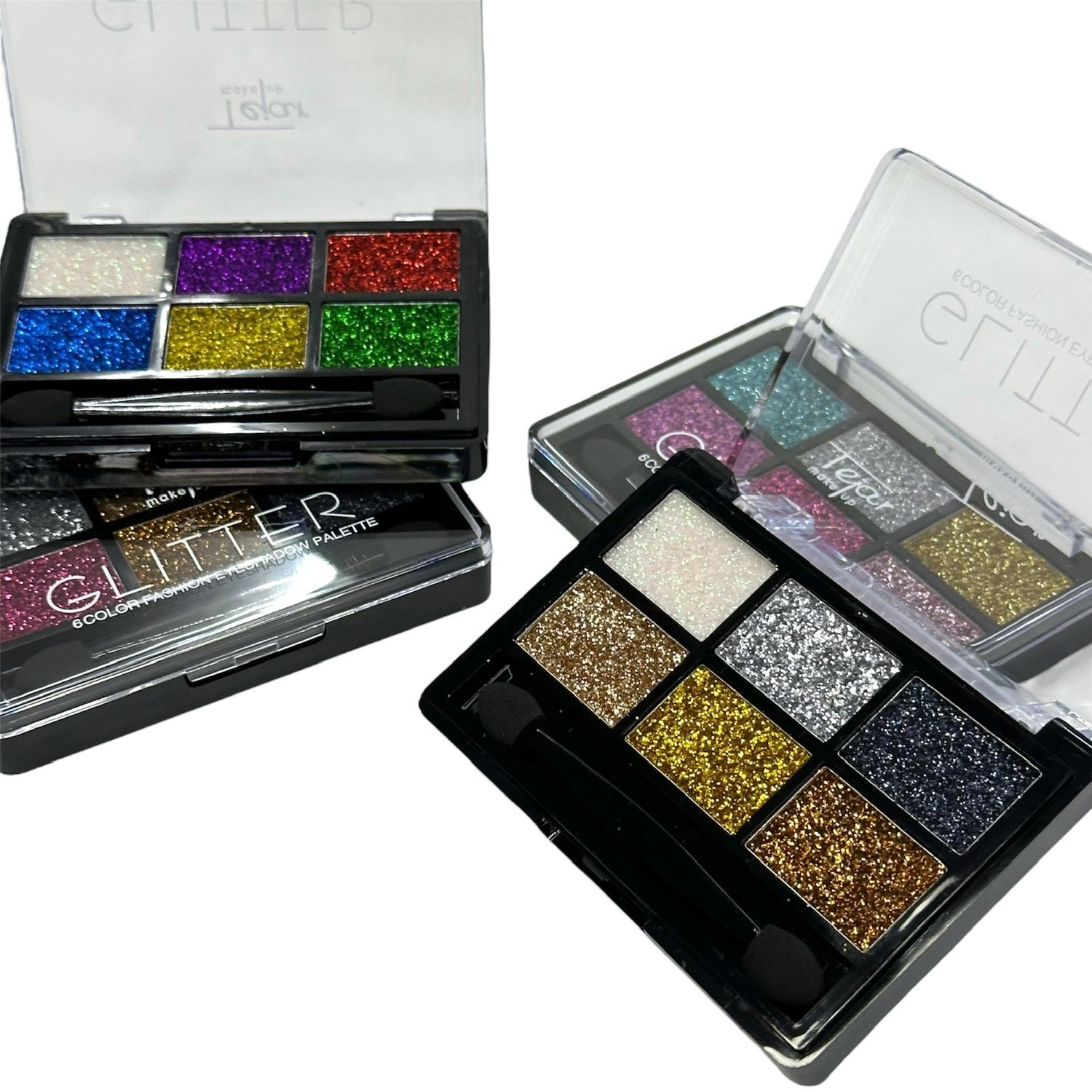 SOMBRA GLITTER 6 COLORES 8.5G ART.2622 TEJAR