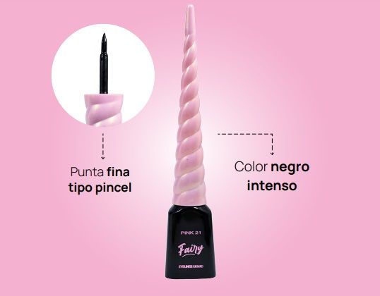 DELINEADOR LIQUIDO FAIRY EYELINER - PINK21