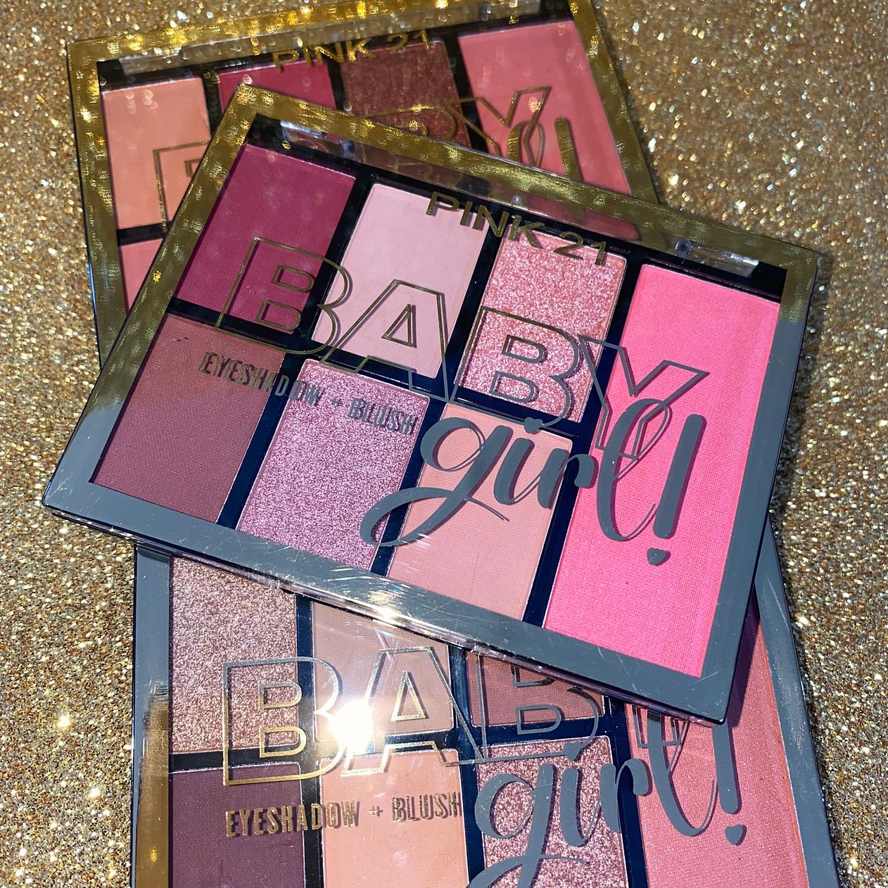 SOMBRA DE OJOS + RUBOR EYESHADOW + BLUSH BABY GIRL - PINK21