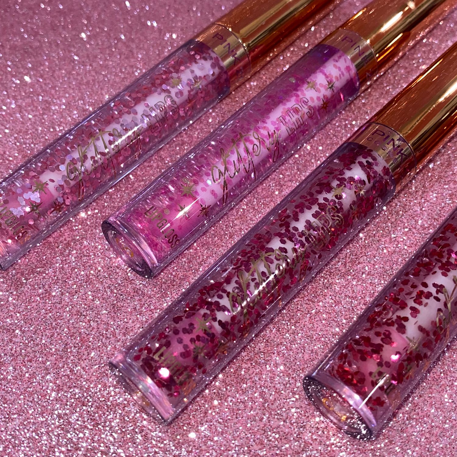 BRILLO LABIAL CON GLITTER Y EFECTO MAGICO &quot;GLITERY LIPGLOSS&quot; PINK21