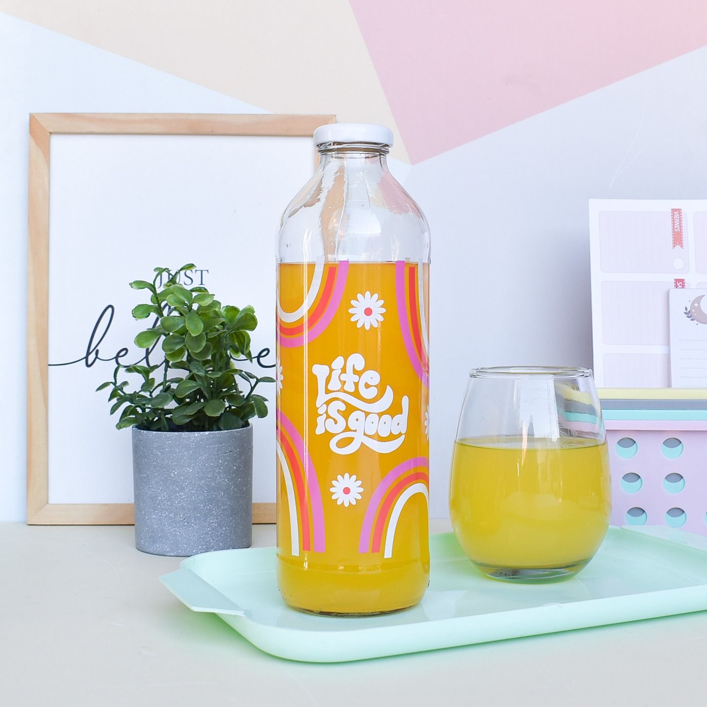 BOTELLA DE VIDRIO 910 CM
