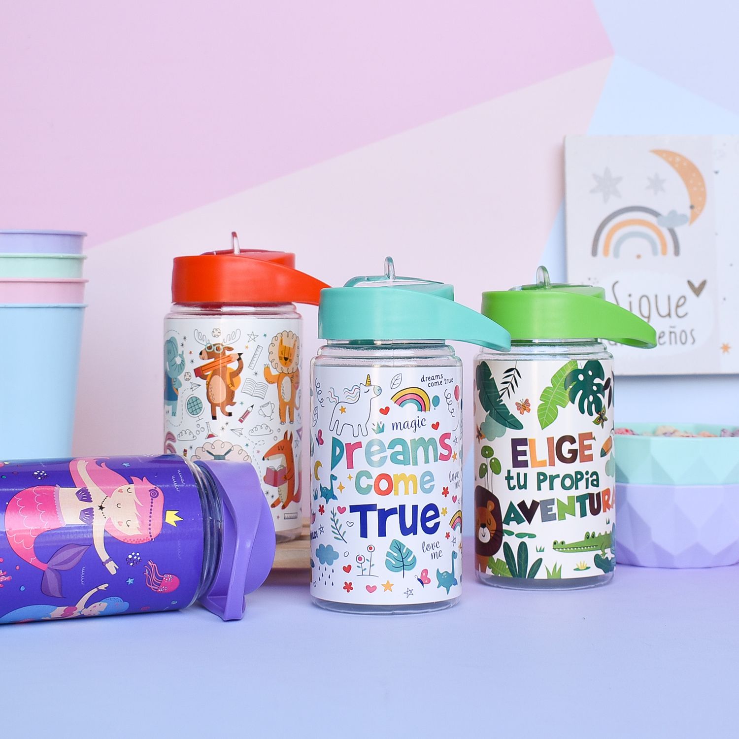 BOTELLA MINI CON PICO INFANTIL