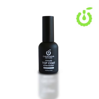 UV/LED TOP COAT ULTRA GLOSSY 15ML CHERIMOYA