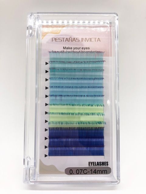 PESTAÑAS DE COLORES INVICTA