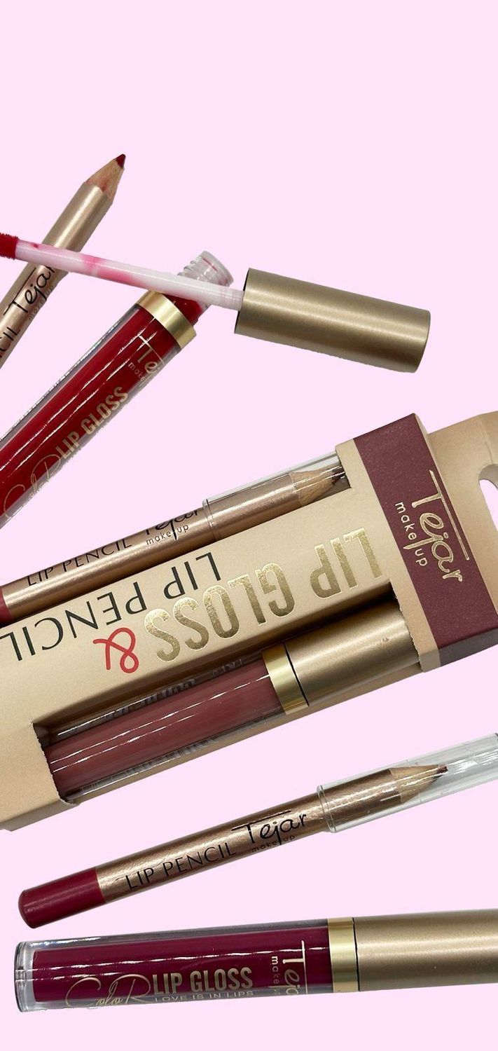 LIP GLOSS + LIP PENCIL 2G 1.5ML ART.2719 - TEJAR