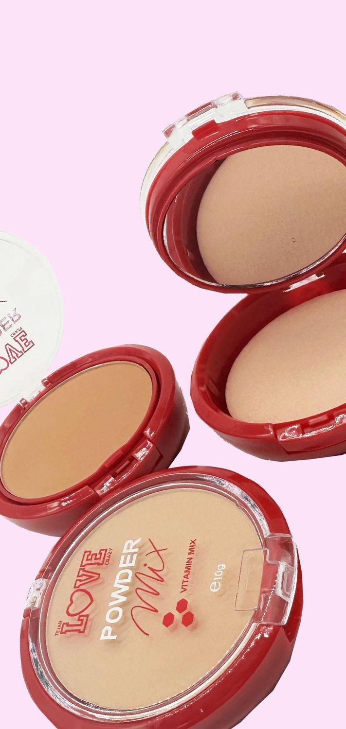 POLVO COMPACTO C ESPEJO Y APLICADOR 10G ART.5102 - LOVE CRAZY - TEJAR