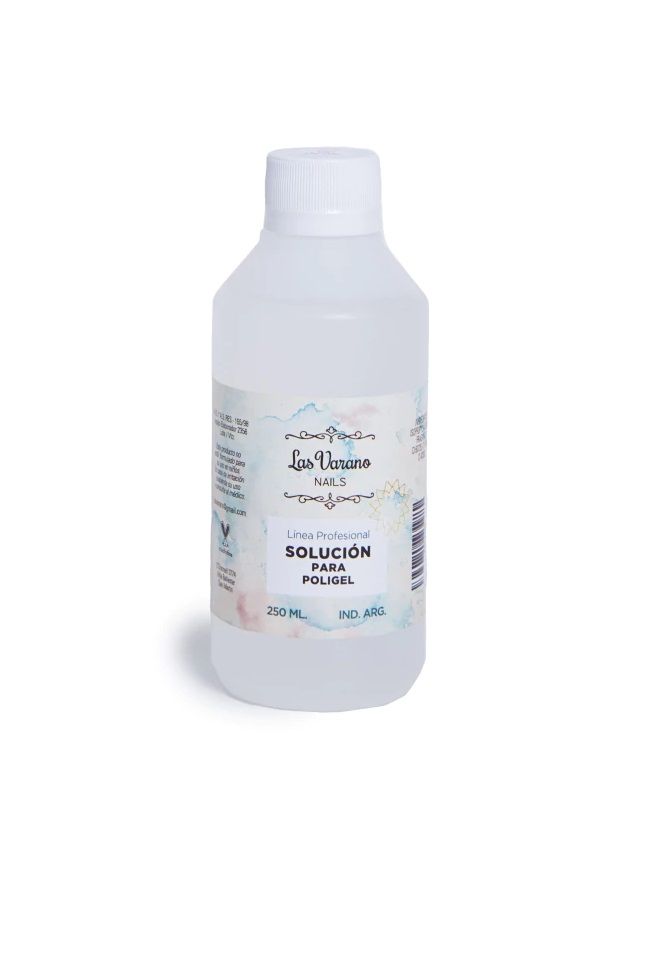 SOLUCION PARA POLIGEL 250ml LAS VARANO