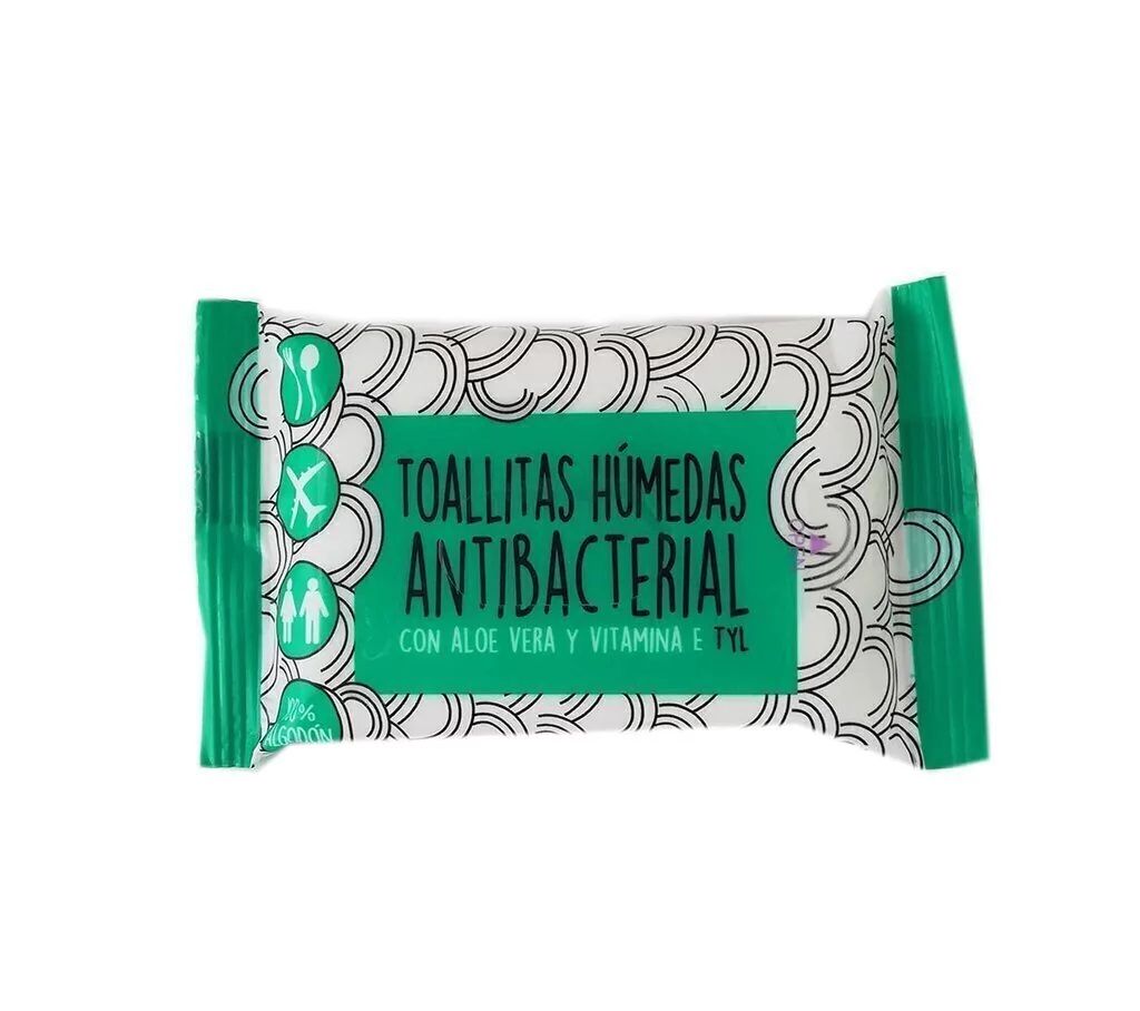 TOALLITAS HUMEDAS ANTIBACTERIAL -TYL