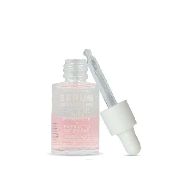 SERUM BIFASICO ROSA MOSQUETA / ROSAS 2 EN 1 30ML -TYL