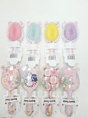 Cepillo para el pelo con strass en forma de oso
