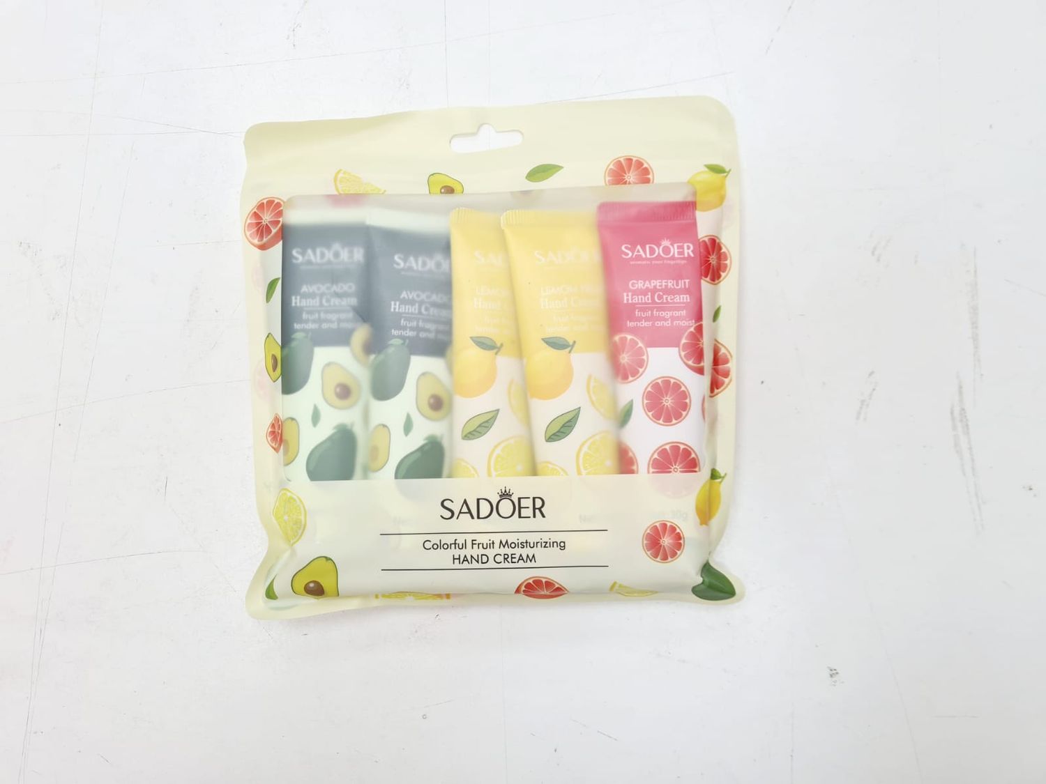 Set de Cremas para Manos SADOER - Frutas Coloridas