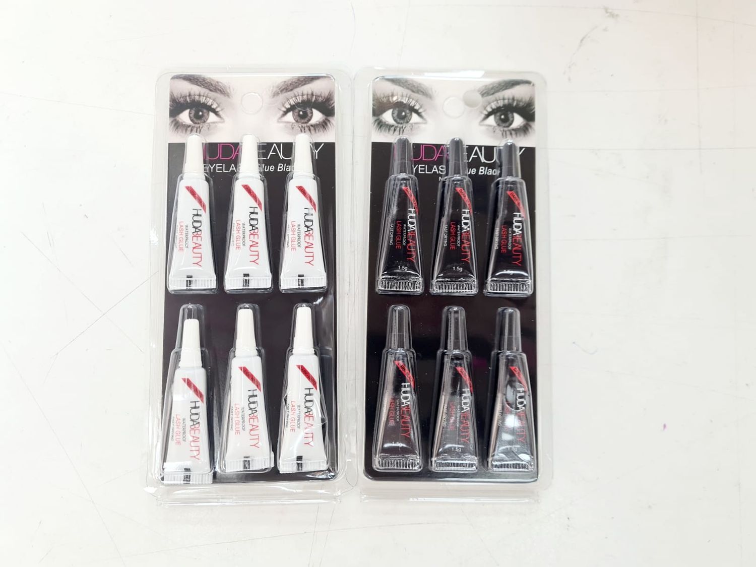 Pegamento para Pestañas Huda Beauty - Blanco / Negro