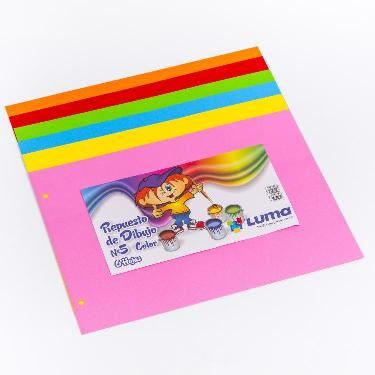 REPUESTO DIBUJO ESCOLAR Nº5 LUMA COLOR