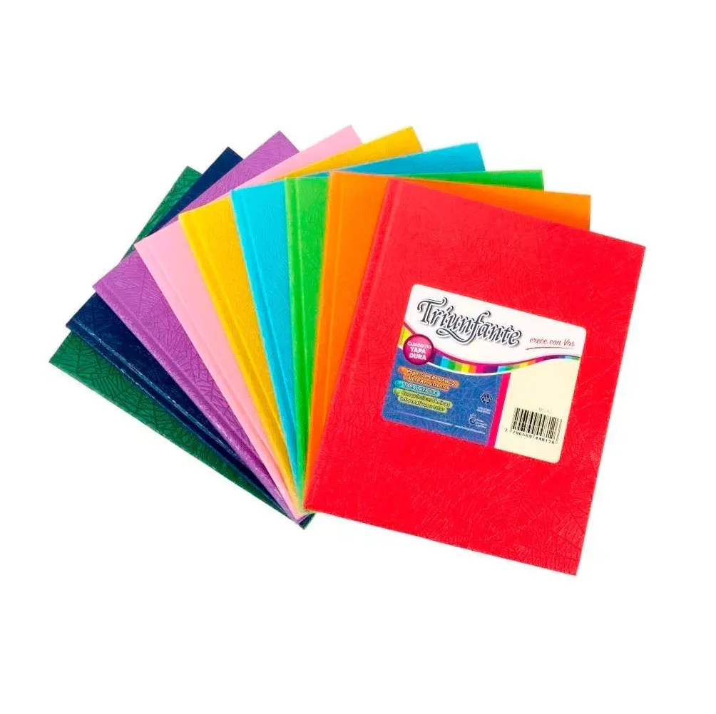 CUADERNO ARAÑA 19*24 TRIUNFANTE 48 HOJAS RAYADO