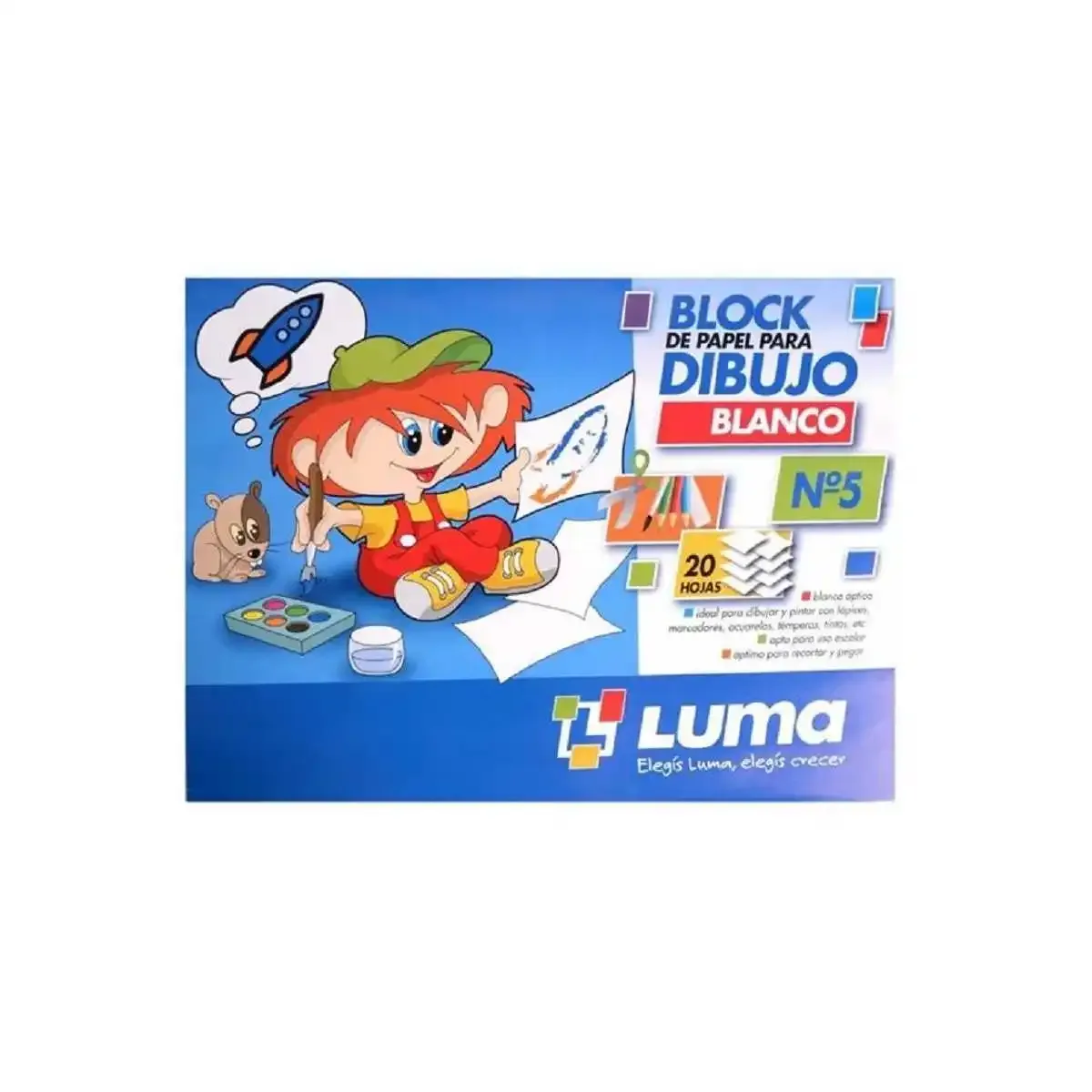BLOCK N°5 LUMA BLANCO