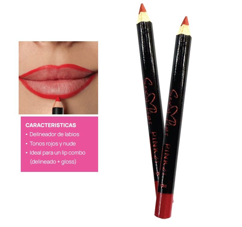 DELINEADOR DE LABIOS SEXY LIPLINER LIPS - PINK21